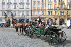 Quadrato di Città Vecchia in repubblica Ceca di Praga fotografie stock Quadrato di Città Vecchia in repubblica Ceca di Praga fotografie stock