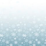 Quadro azul do Natal do inclinação do inverno ilustração do vetor Quadro azul do Natal do inclinação do inverno ilustração do vetor