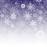 Quadro violeta do Natal do inclinação do inverno ilustração royalty free Quadro violeta do Natal do inclinação do inverno ilustração royalty free