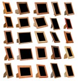 Quadros do vintage ajustados imagens de stock royalty free Quadros do vintage ajustados imagens de stock royalty free
