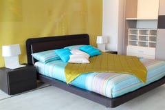 Quarto colorido imagem de stock royalty free Quarto colorido imagem de stock royalty free