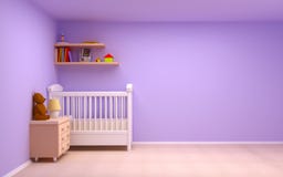 Quarto do bebê ilustração do vetor