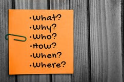 Question Mark On Notes Stock Image Question Mark On Notes Stock Image
