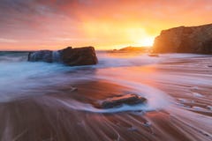 Quiberon coastline in Brittany France Stock Photography Quiberon coastline in Brittany France Stock Photography