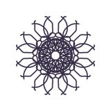 R?sum? Mandala Geometry Outline pour la d?coration ou le tatouage illustration stock R?sum? Mandala Geometry Outline pour la d?coration ou le tatouage illustration stock