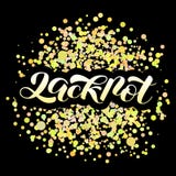 r?wnie? zwr?ci? corel ilustracji wektora Najwyższej wygrany literowanie na złotym confetti tle ilustracja wektor r?wnie? zwr?ci? corel ilustracji wektora Najwyższej wygrany literowanie na złotym confetti tle ilustracja wektor