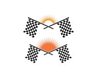 racing flag icon of automotif illustration vector royalty free illustration racing flag icon of automotif illustration vector royalty free illustration