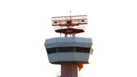 Radar communications tower plane