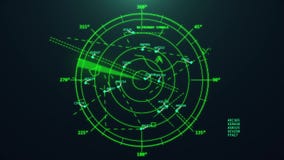 Radar del controlador aéreo Radar del controlador aéreo