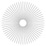 Radiella linjer geometrisk beståndsdel för abstrakt begrepp Eker som utstrålar remsan stock illustrationer Radiella linjer geometrisk beståndsdel för abstrakt begrepp Eker som utstrålar remsan stock illustrationer