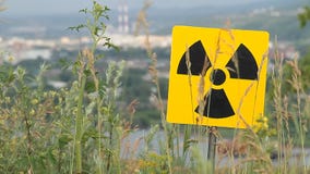 Radioactivity Sign Stock Image