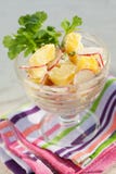 Radish And Potato Salad Stock Image