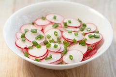 Radish Salad Stock Photo