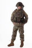 Ragazza 3 dell'esercito fotografie stock libere da diritti Ragazza 3 dell'esercito fotografie stock libere da diritti