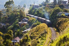 Railroad On Sri Lanka Royalty Free Stock Photos Railroad On Sri Lanka Royalty Free Stock Photos