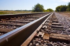 Railroad Tracks Royalty Free Stock Image Railroad Tracks Royalty Free Stock Image