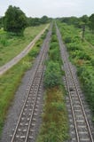 Rails et campagne photos stock Rails et campagne photos stock
