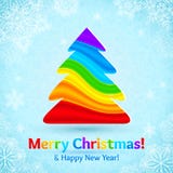 Download Rainbow Christmas Tree Stock Images - Image: 22203004