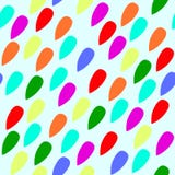 Rainbow colour raindrops seamless pattern backgroun vector illustration Rainbow colour raindrops seamless pattern backgroun vector illustration