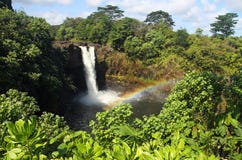 Rainbow Falls (Big Island, Hawaii) 02 Royalty Free Stock Images Rainbow Falls (Big Island, Hawaii) 02 Royalty Free Stock Images