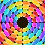 Rainbow swirl backdrop with bright colors. vector illustration Rainbow swirl backdrop with bright colors. vector illustration
