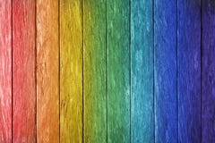 Rainbow Wood Background
