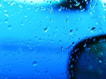 Raindrops on car window up royalty free stock photos Raindrops on car window up royalty free stock photos