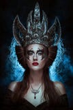 Rainha escura foto de stock royalty free Rainha escura foto de stock royalty free
