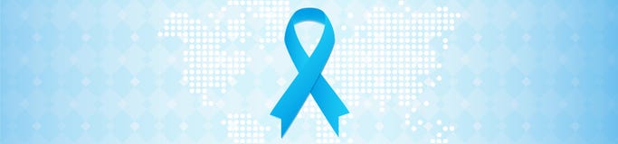  Rak prostaty kampanii informacyjnej pojęcie Listopadu miesiąc Royalty Ilustracja