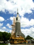 Rakietowy lauching w Houston Astronautycznym centrum obraz royalty free Rakietowy lauching w Houston Astronautycznym centrum obraz royalty free