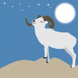 Ram ослабляет иллюстрация вектора Ram ослабляет иллюстрация вектора