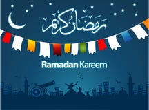 Ramadan Greeting Card Illustration vector illustration Ramadan Greeting Card Illustration vector illustration