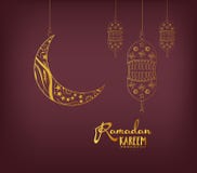 Ramadan Kareem Design Background Illustrazione per la cartolina d'auguri, il manifesto e l'insegna Fotografie Stock Ramadan Kareem Design Background Illustrazione per la cartolina d'auguri, il manifesto e l'insegna Fotografie Stock