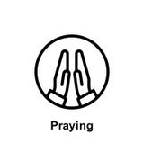 Ramadan praying outline icon. Element of Ramadan day illustration icon. Signs and symbols can be used for web, logo, mobile app, vector illustration Ramadan praying outline icon. Element of Ramadan day illustration icon. Signs and symbols can be used for web, logo, mobile app, vector illustration
