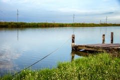 Ramo paludoso di fiume Lafourche, Luisiana immagini stock libere da diritti Ramo paludoso di fiume Lafourche, Luisiana immagini stock libere da diritti