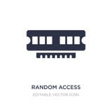 random access memory chip icon on white background. Simple element illustration from Computer concept stock illustration random access memory chip icon on white background. Simple element illustration from Computer concept stock illustration