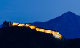 Rasnov Medieval Fortress, Transylvania, Romania Royalty Free Stock Photo Rasnov Medieval Fortress, Transylvania, Romania Royalty Free Stock Photo