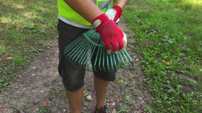 Rastrello della riparazione del lavoratore Rastrello della riparazione del lavoratore