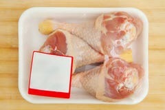Raw Chicken Royalty Free Stock Images