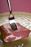 Raw Meat On A Plate Royalty Free Stock Photography