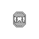 Rayons X de la dent illustration, conception d'ensemble Images libres de droits Rayons X de la dent illustration, conception d'ensemble Images libres de droits