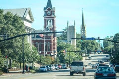 3rd St., in Wilmington, NC royalty free stock image 3rd St., in Wilmington, NC royalty free stock image