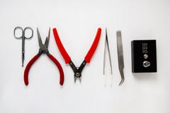Rda build tools for vaping royalty free stock photography Rda build tools for vaping royalty free stock photography