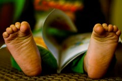 Reading joy royalty free stock photo Reading joy royalty free stock photo
