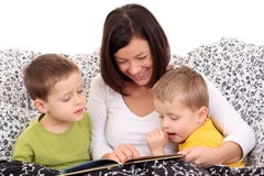 Reading Together Royalty Free Stock Images Reading Together Royalty Free Stock Images