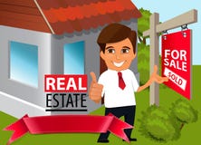 Real estate concept. royalty free illustration Real estate concept. royalty free illustration