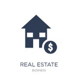 Real estate investment trusts icon. Trendy flat vector Real estate investment trusts icon on white background from business stock illustration Real estate investment trusts icon. Trendy flat vector Real estate investment trusts icon on white background from business stock illustration