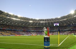 Real Madrid 2018 do final da liga de campeões de UEFA v Liverpool, Kiev, fotografia de stock Real Madrid 2018 do final da liga de campeões de UEFA v Liverpool, Kiev, fotografia de stock