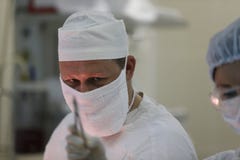 A real surgeon royalty free stock photography A real surgeon royalty free stock photography