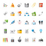 Realistic Business, Office and Finance Icons 2 Stock Photography Realistic Business, Office and Finance Icons 2 Stock Photography